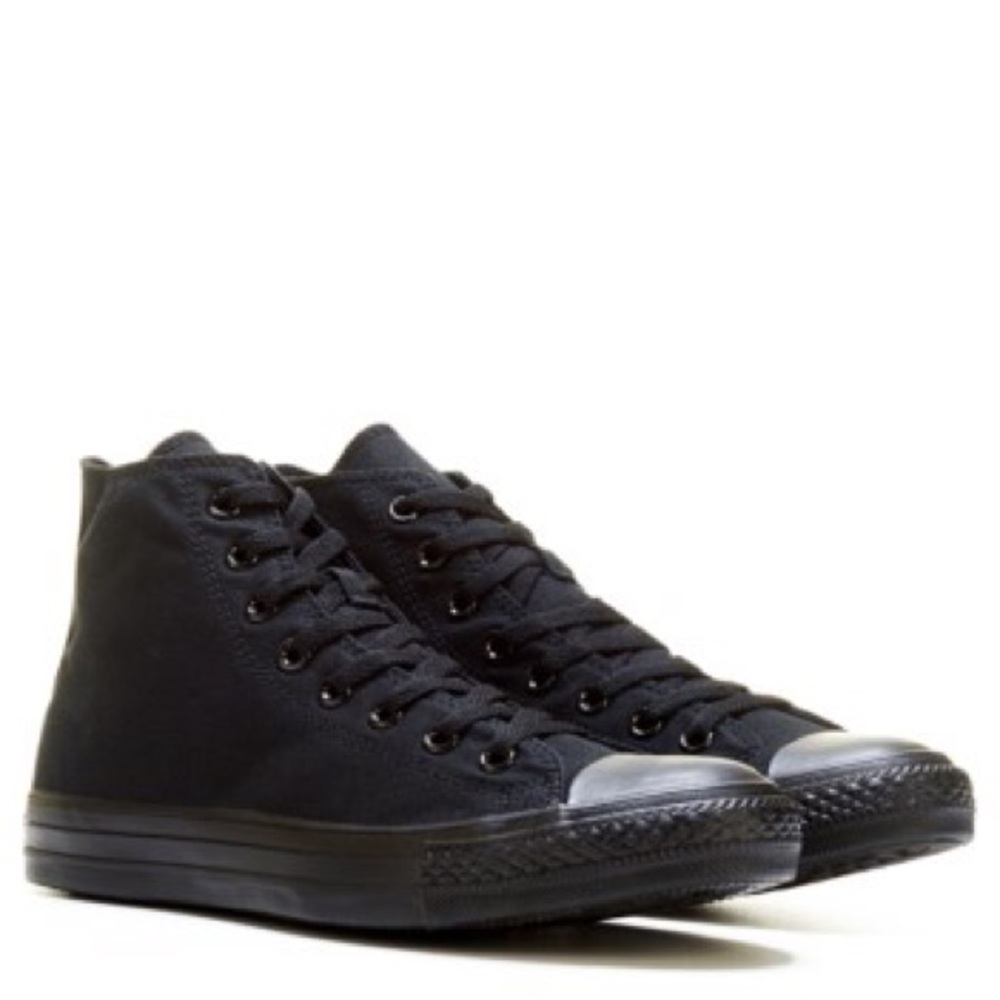 Converse black on black Allstar Hightops